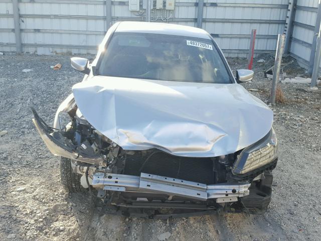 1HGCR2F58EA033851 - 2014 HONDA ACCORD SPO SILVER photo 9