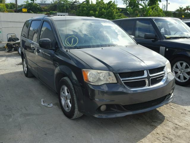 2D4RN5DG4BR786717 - 2011 DODGE CARAVAN CA BROWN photo 1