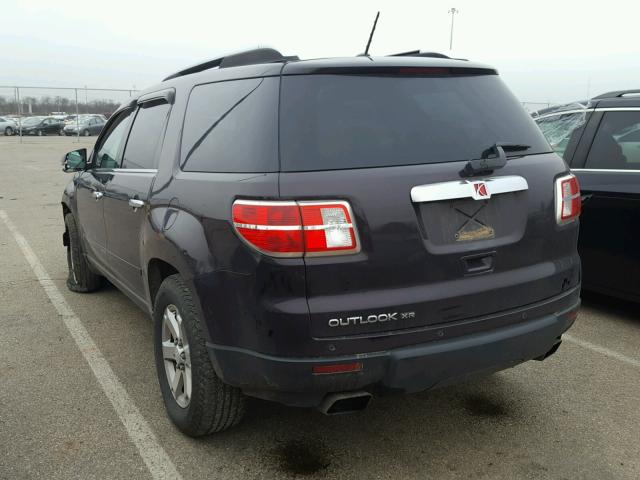5GZER23748J200321 - 2008 SATURN OUTLOOK XR იასამნისფერი ფოტო 3