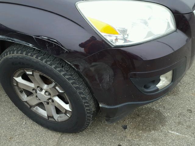 5GZER23748J200321 - 2008 SATURN OUTLOOK XR იასამნისფერი ფოტო 9