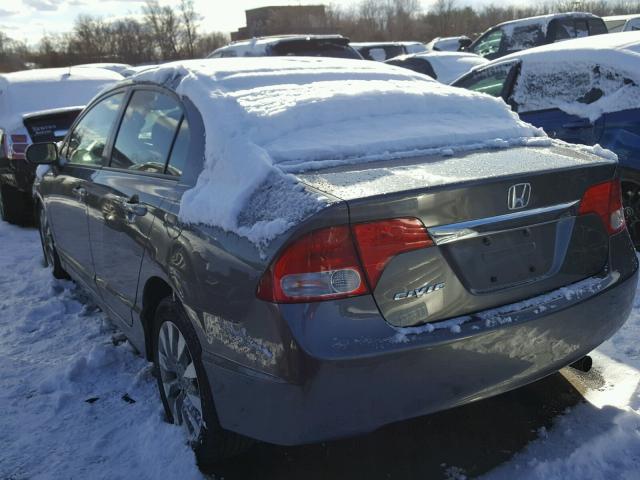 2HGFA1F85AH313358 - 2010 HONDA CIVIC EX 灰色 照片 3