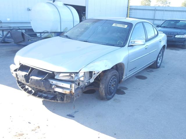 1G2WK52J62F179415 - 2002 PONTIAC GRAND PRIX ვერცხლისფერი ფოტო 2