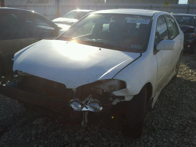 2T1BR32E46C655964 - 2006 TOYOTA COROLLA CE WHITE photo 2