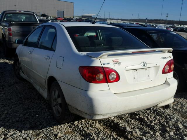 2T1BR32E46C655964 - 2006 TOYOTA COROLLA CE WHITE photo 3