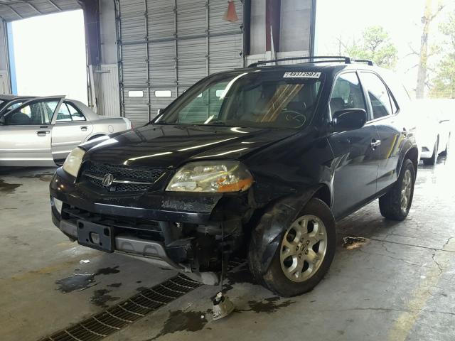 2HNYD18842H530665 - 2002 ACURA MDX TOURIN BLACK photo 2