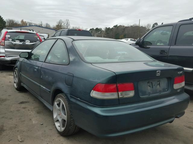 1HGEJ8143XL002080 - 1999 HONDA CIVIC EX GREEN photo 3