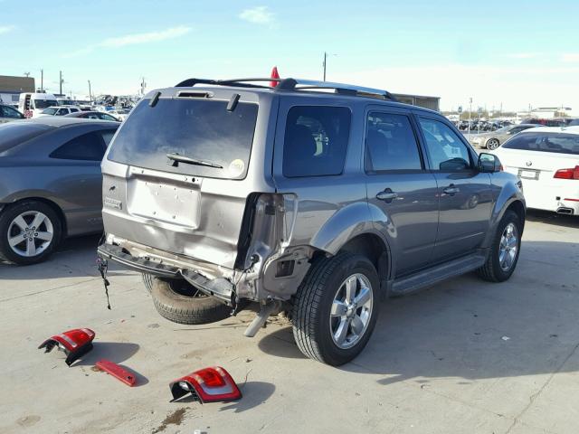 1FMCU04G69KA32893 - 2009 FORD ESCAPE LIM CHARCOAL photo 4