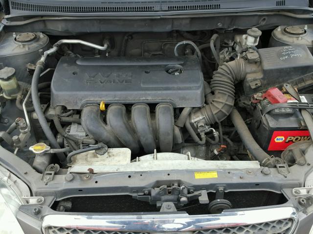 1NXBR32E07Z873982 - 2007 TOYOTA COROLLA CE GRAY photo 7