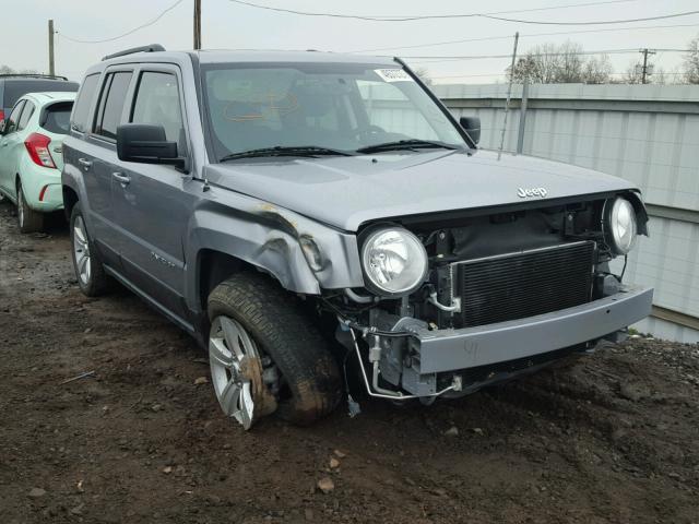 1C4NJRFB3GD586695 - 2016 JEEP PATRIOT LA SILVER photo 1