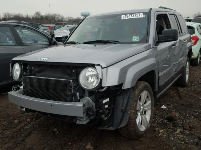 1C4NJRFB3GD586695 - 2016 JEEP PATRIOT LA SILVER photo 2