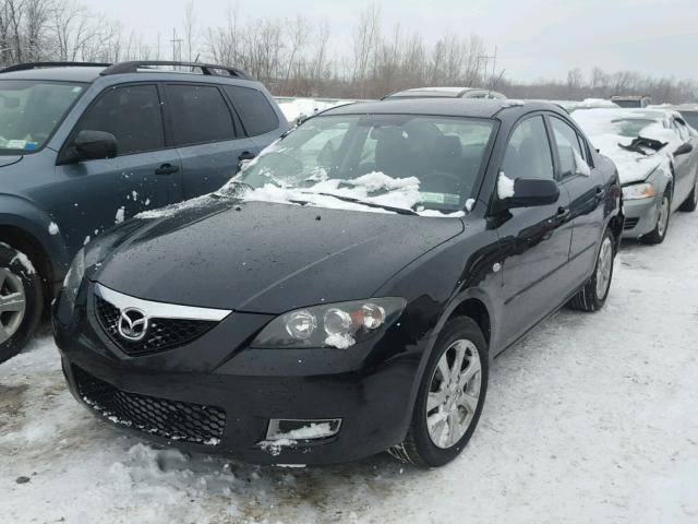 JM1BK32G971728421 - 2007 MAZDA 3 I BLACK photo 2