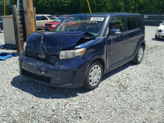 JTLKE50E681023263 - 2008 TOYOTA SCION XB 蓝色 照片 2
