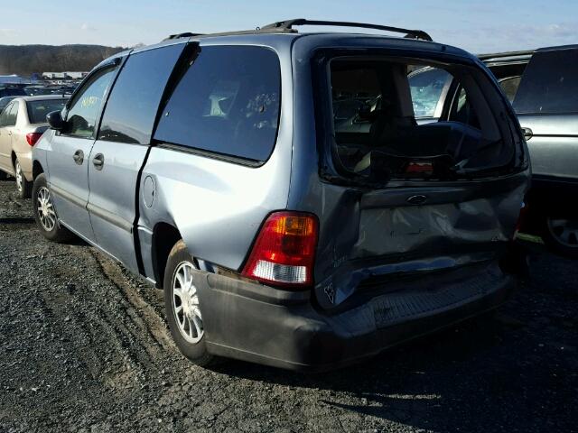 2FMZA5146XBB82424 - 1999 FORD WINDSTAR L BLUE photo 3