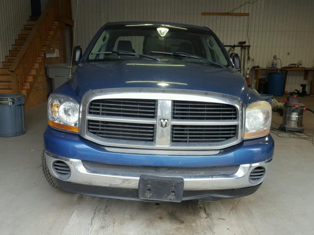 1D7HU18206S522035 - 2006 DODGE RAM 1500 S BLUE photo 9