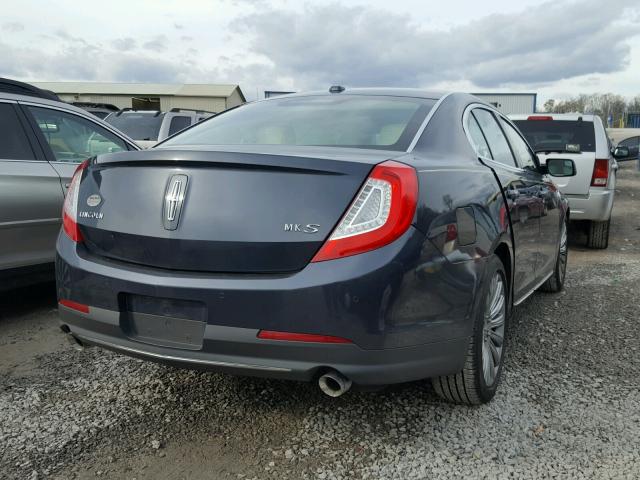 1LNHL9DK9DG608151 - 2013 LINCOLN MKS GRAY photo 4