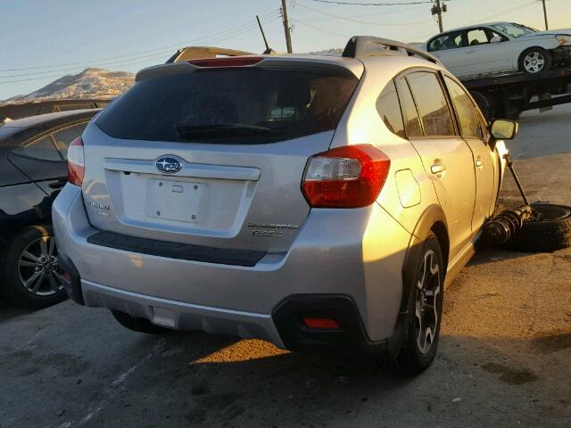 JF2GPABC7G8326835 - 2016 SUBARU CROSSTREK SILVER photo 4