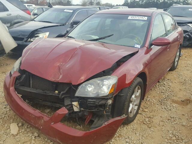 1N4AL11D96C135400 - 2006 NISSAN ALTIMA S RED photo 2