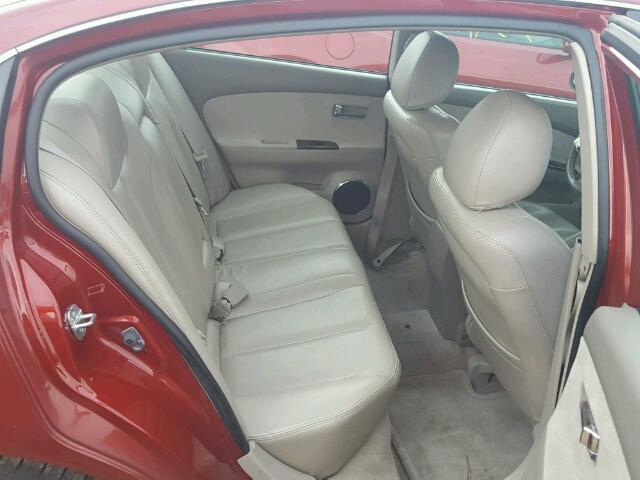 1N4AL11D96C135400 - 2006 NISSAN ALTIMA S RED photo 6