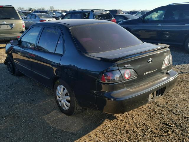 1NXBR12E9XZ209216 - 1999 TOYOTA COROLLA VE BLACK photo 3