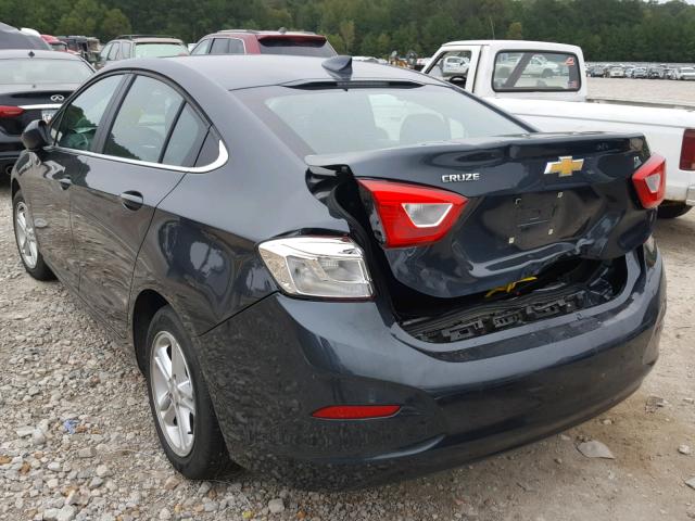 1G1BE5SM6J7112777 - 2018 CHEVROLET CRUZE LT GRAY photo 3