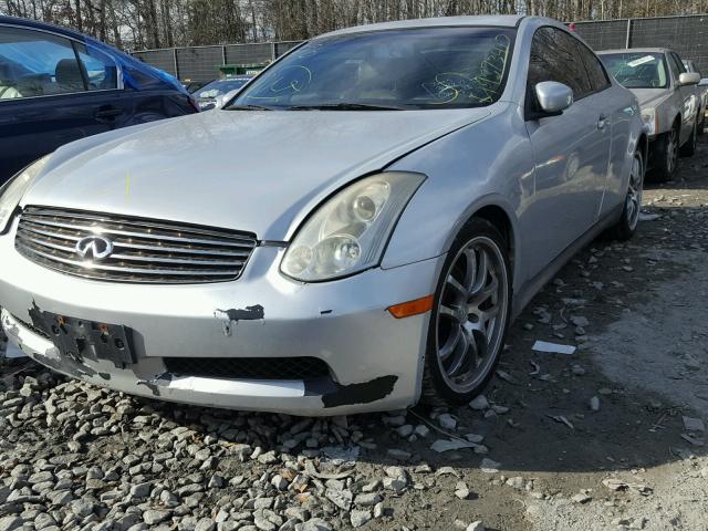 JNKCV54E76M700423 - 2006 INFINITI G35 SILVER photo 2