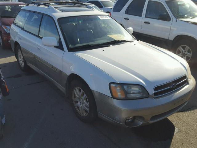 4S3BH6868Y7635225 - 2000 SUBARU LEGACY OUT WHITE photo 1