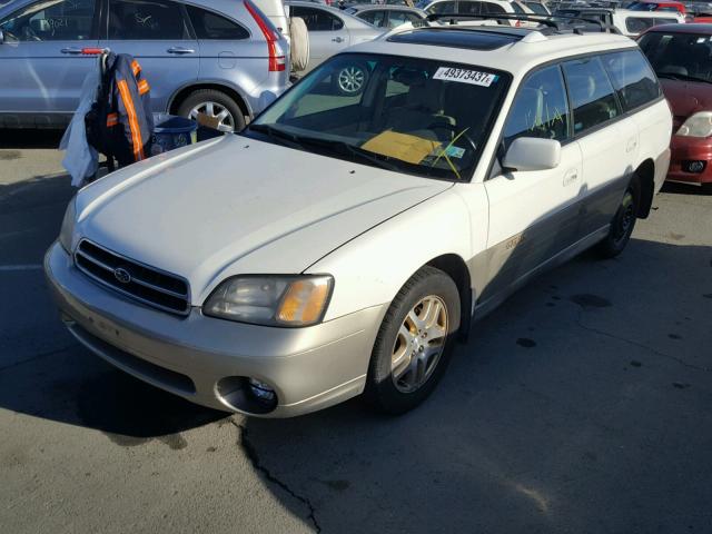 4S3BH6868Y7635225 - 2000 SUBARU LEGACY OUT WHITE photo 2