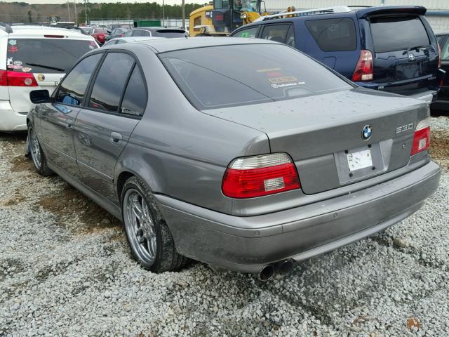 WBADT63482CH92233 - 2002 BMW 530 I AUTO GRAY photo 3