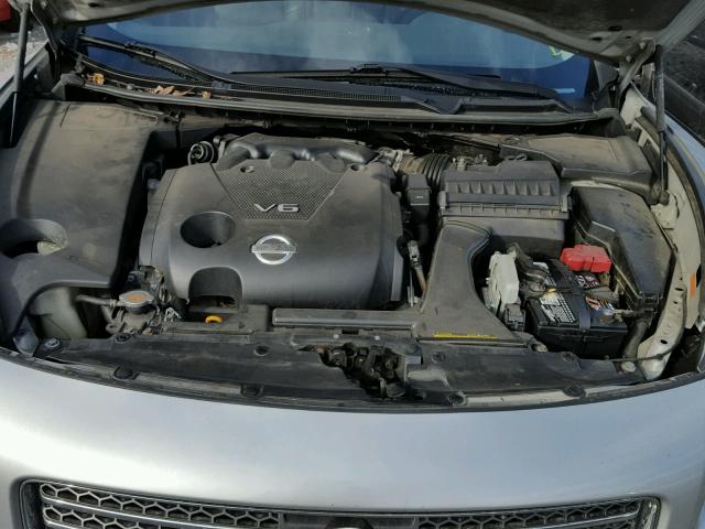 1N4AA51E99C848937 - 2009 NISSAN MAXIMA S SILVER photo 7