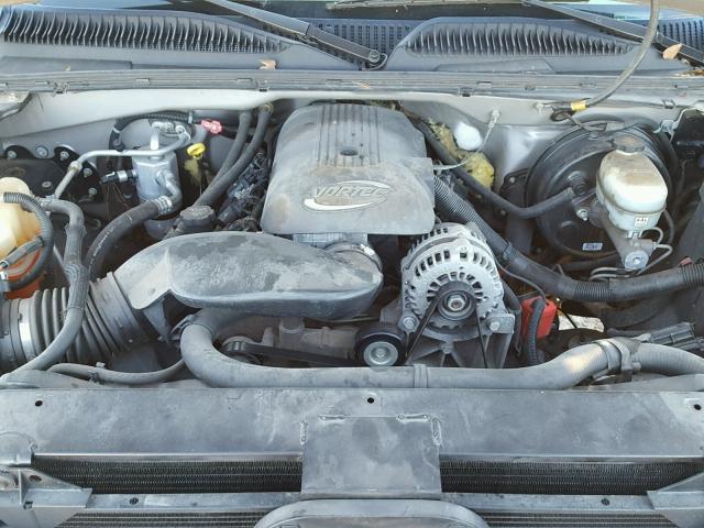 1GCEC14V26E106289 - 2006 CHEVROLET SILVERADO SILVER photo 7