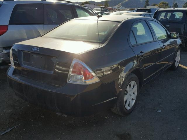 3FAHP06Z07R250553 - 2007 FORD FUSION S BLACK photo 4