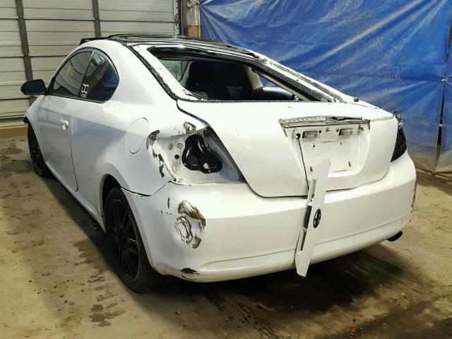 JTKDE167580273999 - 2008 SCION TC WHITE photo 3