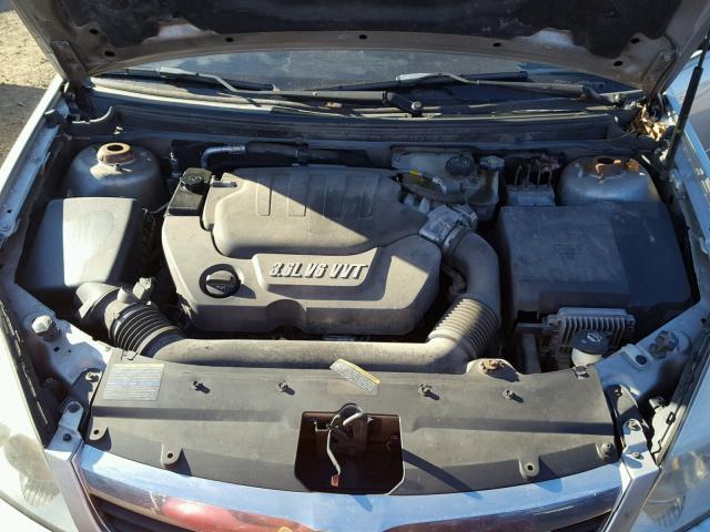 1G8ZV57747F188032 - 2007 SATURN AURA XR SILVER photo 7