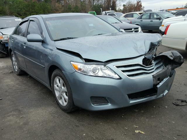 4T4BF3EK7AR015951 - 2010 TOYOTA CAMRY BASE BLUE photo 1