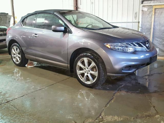 JN8AZ1FY2DW200236 - 2013 NISSAN MURANO CRO GRAY photo 1