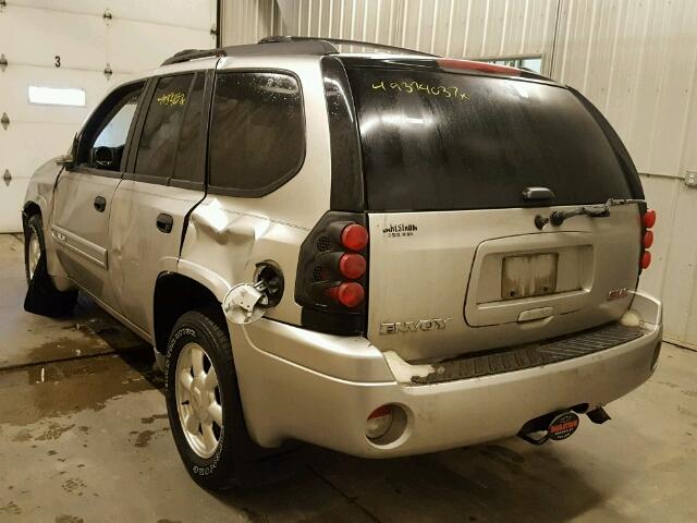 1GKDT13S552209763 - 2005 GMC ENVOY Արծաթագույն լուսանկար 3