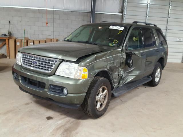 1FMDU73K64UB82809 - 2004 FORD EXPLORER X GREEN photo 2