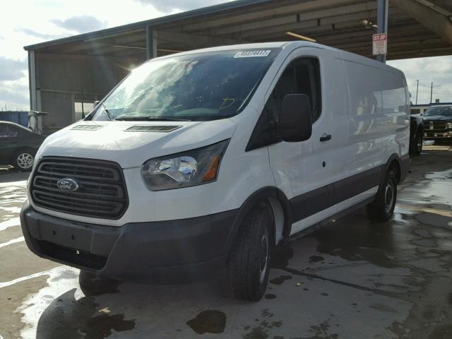 1FTYE1ZM2HKA89263 - 2017 FORD TRANSIT T- WHITE photo 2