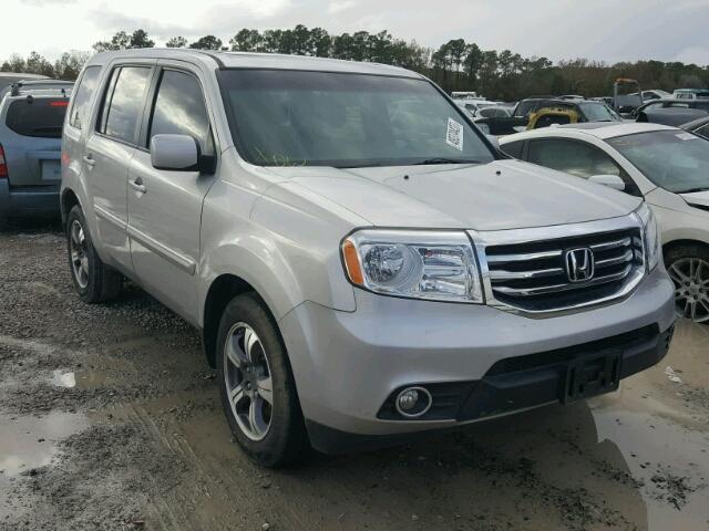 5FNYF3H36FB009412 - 2015 HONDA PILOT SE SILVER photo 1