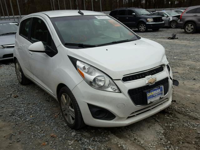 KL8CB6S93EC547400 - 2014 CHEVROLET SPARK LS WHITE photo 1