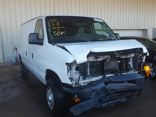 1FTNE1EW3DDA05024 - 2013 FORD ECONOLINE WHITE photo 1