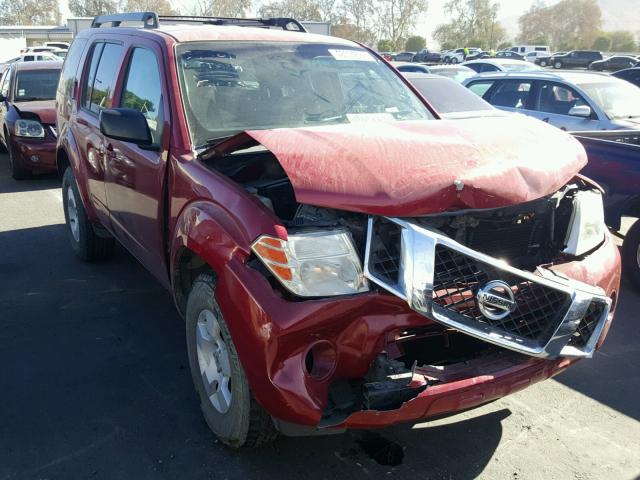 5N1AR1NN6BC622054 - 2011 NISSAN PATHFINDER RED photo 1