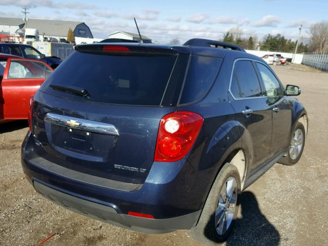 2GNFLGEK0F6184240 - 2015 CHEVROLET EQUINOX LT BLUE photo 4