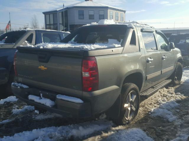 3GNTKFE35BG308493 - 2011 CHEVROLET AVALANCHE GRAY photo 4