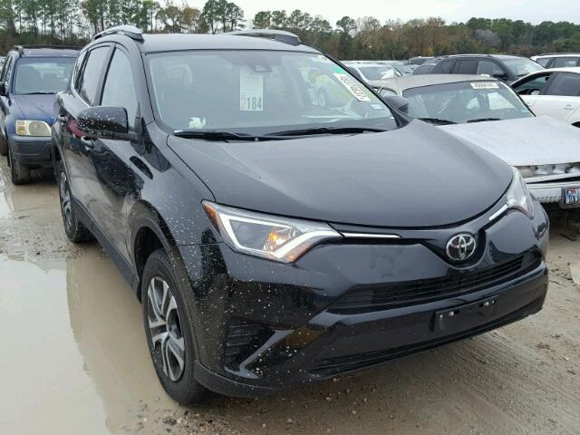 2T3ZFREV3HW355752 - 2017 TOYOTA RAV4 LE BLACK photo 1