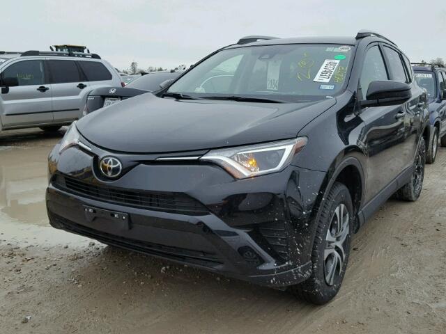 2T3ZFREV3HW355752 - 2017 TOYOTA RAV4 LE BLACK photo 2