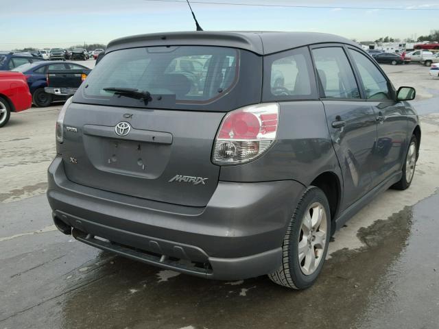 2T1KR32E28C686679 - 2008 TOYOTA COROLLA MA GRAY photo 4