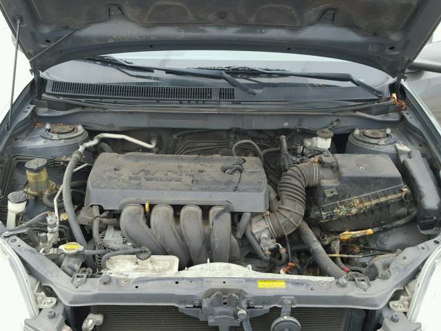 2T1KR32E28C686679 - 2008 TOYOTA COROLLA MA GRAY photo 7