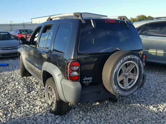 1J4GL38K25W526643 - 2005 JEEP LIBERTY RE BLACK photo 3