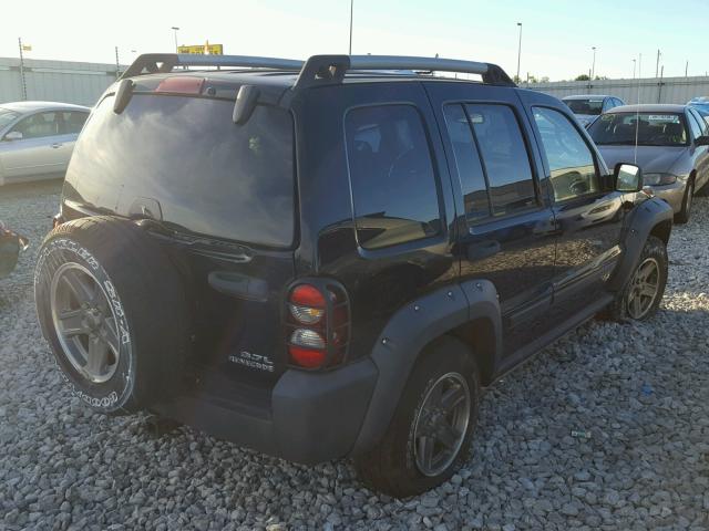1J4GL38K25W526643 - 2005 JEEP LIBERTY RE BLACK photo 4